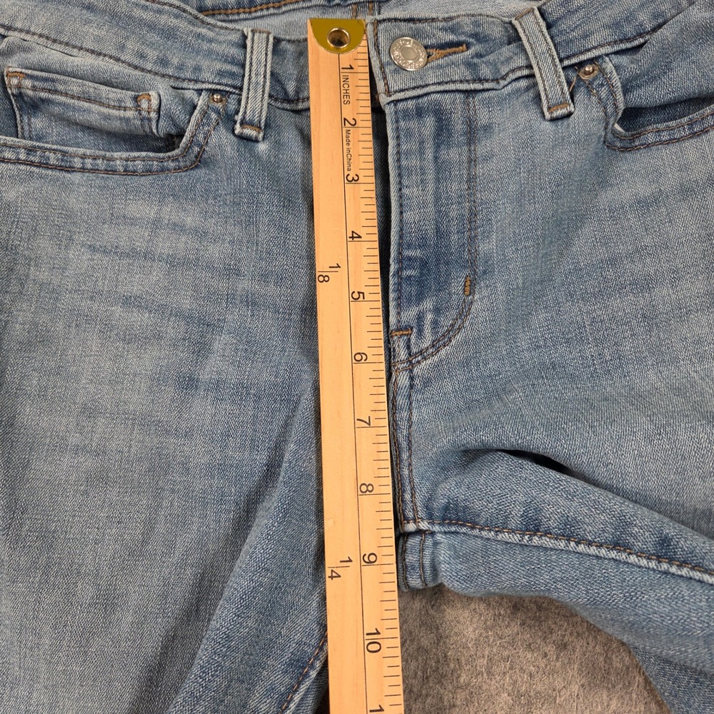 Levis 715 Bootcut Jeans Womens 28x29 Light Wash Denim Mid Rise 18885-0080 - Picture 11 of 12